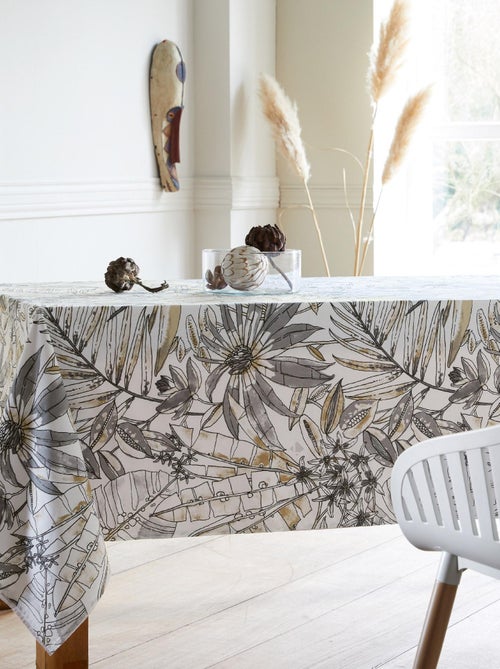 Nappe coton enduite BAHIA Carré - Kiabi