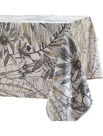 Nappe coton enduite BAHIA Rectangulaire