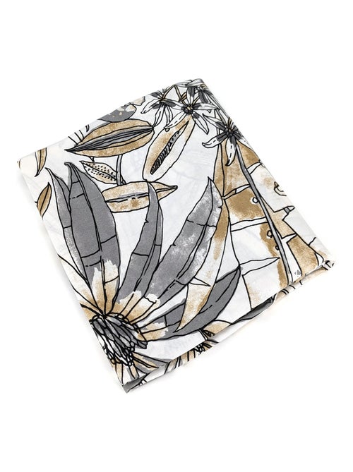 Nappe coton enduite BAHIA Rectangulaire - Kiabi