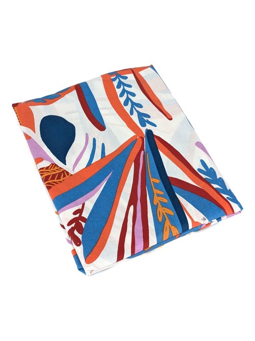 Nappe coton enduite CHILI Carré - Kiabi
