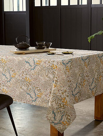 Nappe coton enduite KIM Rectangulaire