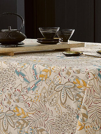 Nappe coton enduite KIM Rectangulaire