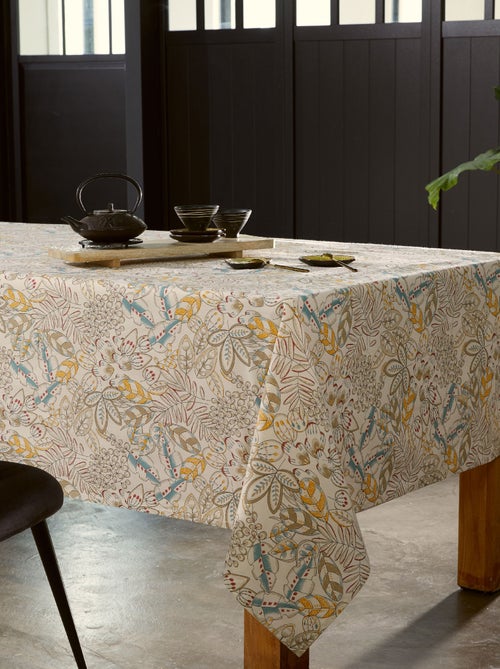Nappe coton enduite KIM Rectangulaire - Kiabi