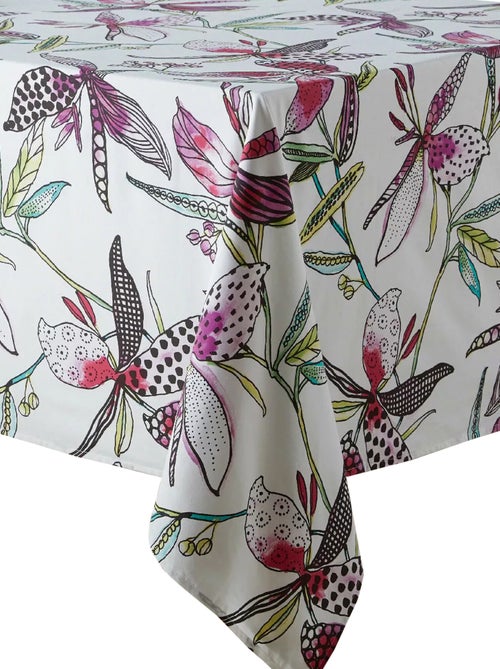 Nappe coton enduite PARADIS Carré - Kiabi
