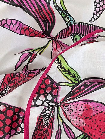 Nappe coton enduite PARADIS Rond