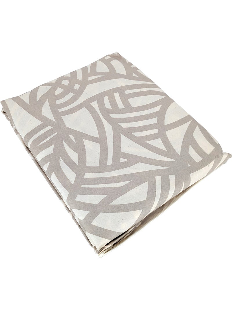 Nappe coton EVA Rectangulaire Ecru - Kiabi