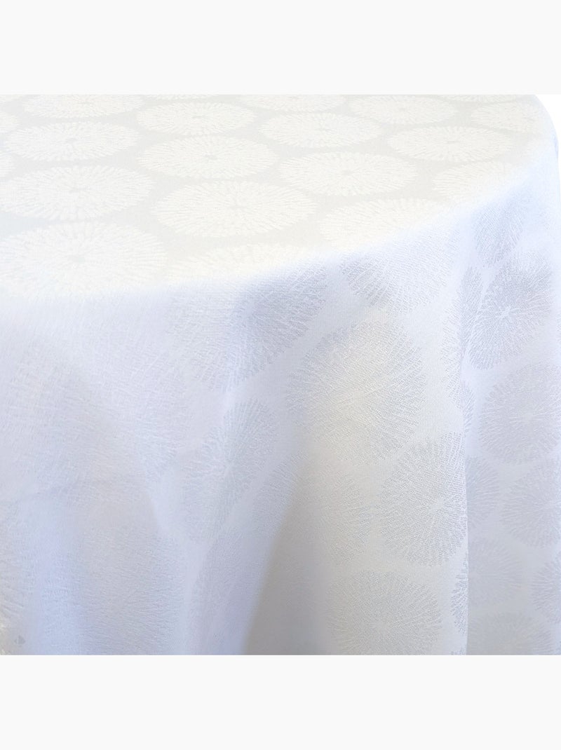 Nappe coton hélios ovale Blanc - Kiabi