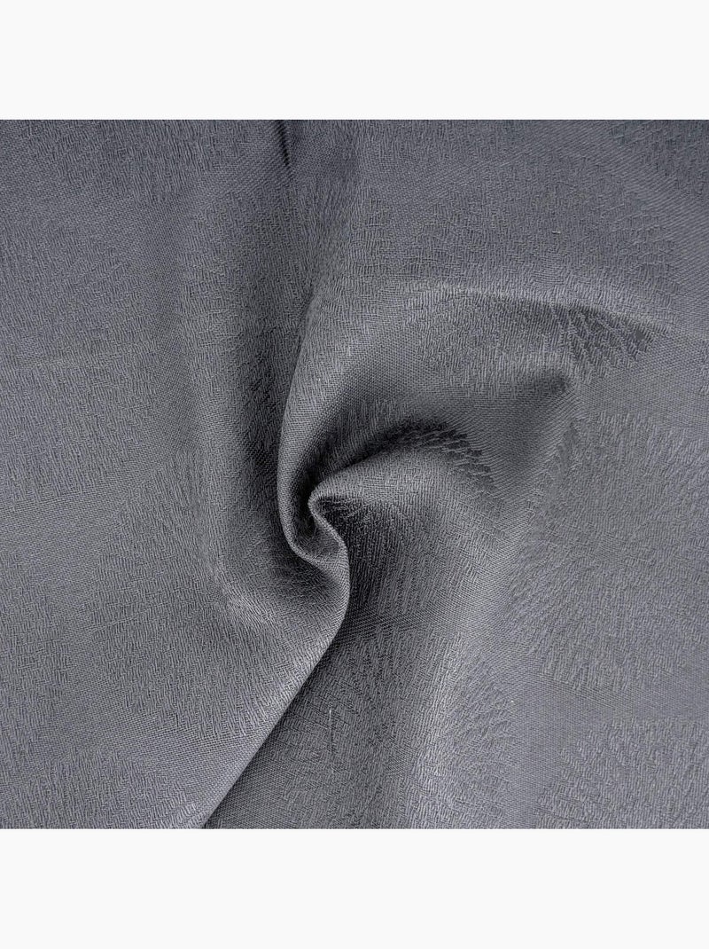 Nappe coton HÉLIOS Ovale gris anthracite - Kiabi