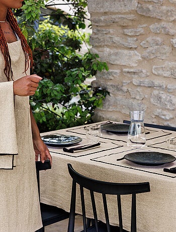 Nappe coton HONO finition point bourdon