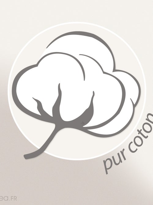 Nappe coton HONO finition point bourdon - Kiabi