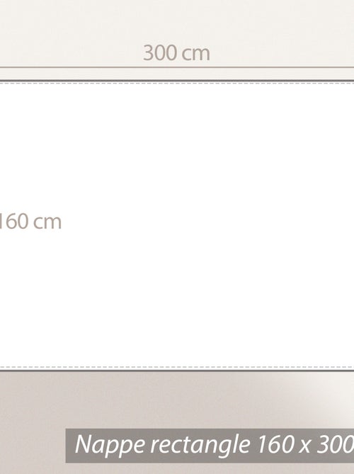 Nappe coton HONO finition point bourdon - Kiabi