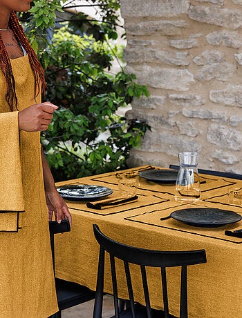 Nappe coton HONO finition point bourdon