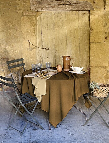 Nappe coton HONO finition point bourdon