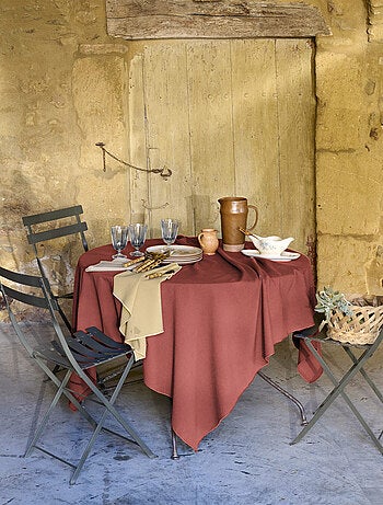 Nappe coton HONO finition point bourdon