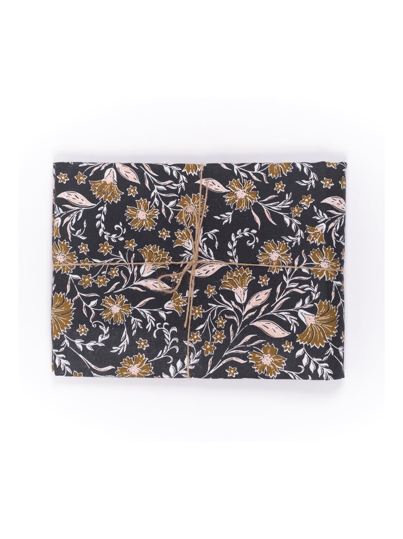 Nappe coton INDIES gris anthracite - Kiabi