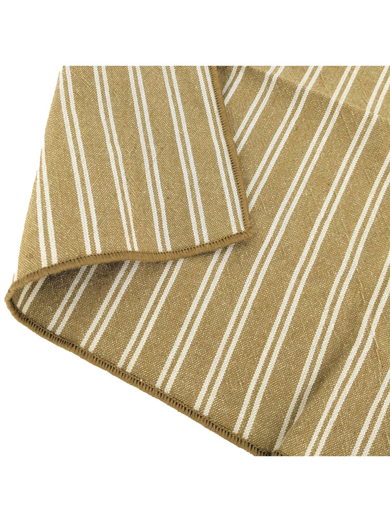 Nappe coton LILI Marron cappuccino - Kiabi