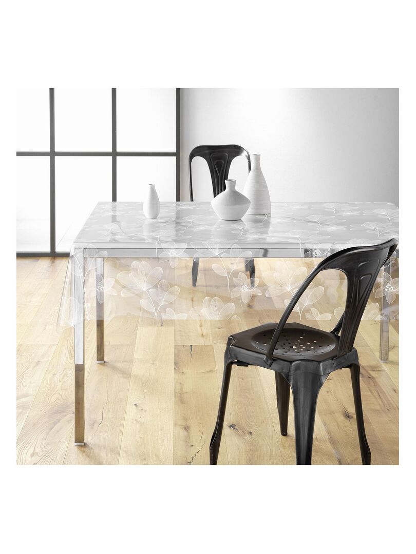 Tovaglia PVC Rettangolare 140x240cm Bianca - Stampa Danela, Facile Pulizia, Per Uso Quotidiano - Foto 11