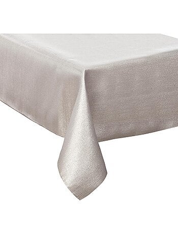 Nappe de Noël "Colorama de Noël" blanc 140x360cm