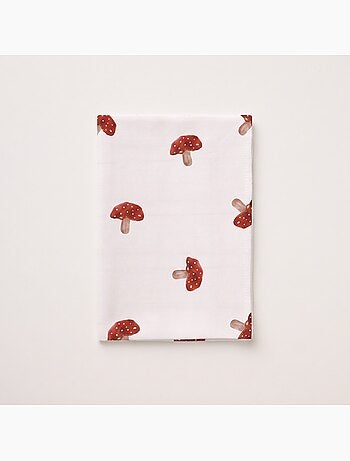 Nappe de noël imperméable avec imprimé champignons - gamusi.