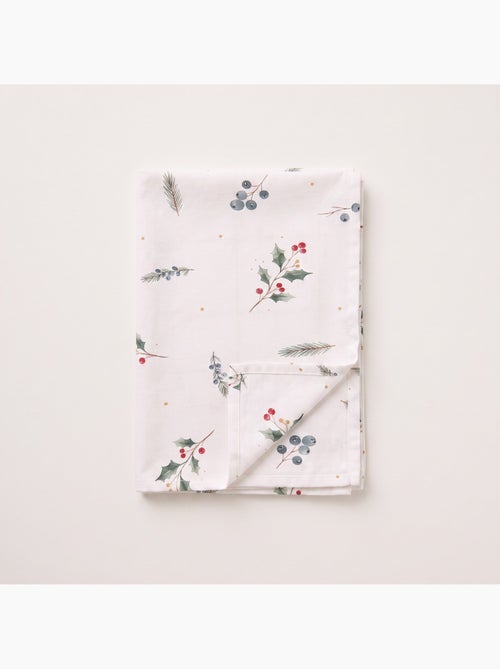Nappe de noël imperméable avec imprimé de baies et sapins - gamusi. - Kiabi