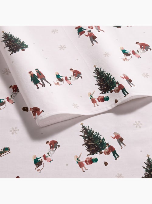 Nappe de noël imperméable avec imprimé de scènes hivernales - gamusi. - Kiabi