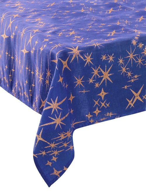 Nappe de Noël imprimée étoiles CANEVAS - Kiabi Nappe de Noël imprimée étoiles CANEVAS - Kiabi
