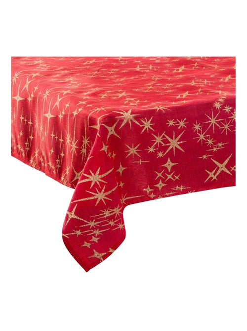 Nappe de Noël imprimée étoiles CANEVAS - Kiabi Nappe de Noël imprimée étoiles CANEVAS - Kiabi