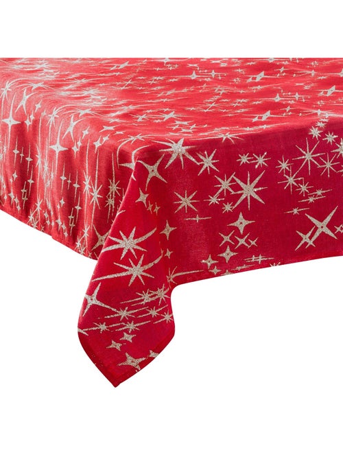 Nappe de Noël imprimée étoiles CANEVAS - Kiabi Nappe de Noël imprimée étoiles CANEVAS - Kiabi