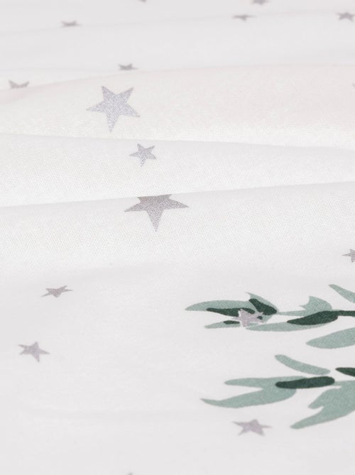 Nappe de Noël rectangulaire motifs branches et étoiles - Kiabi