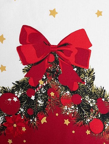 Nappe de Noël réctangulaire motifs guirlande