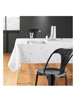 Nappe de Noël Sapin argenté