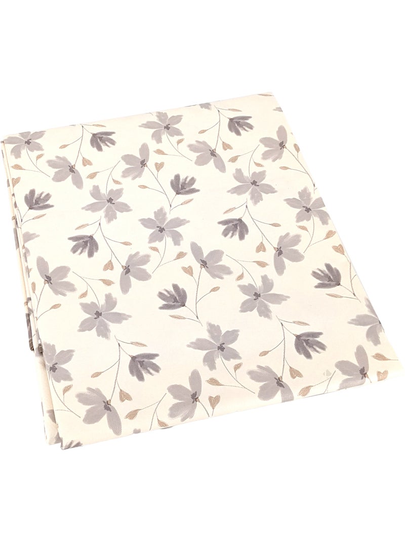 Nappe de table antitaches BLOOM BLOOM Beige - Kiabi
