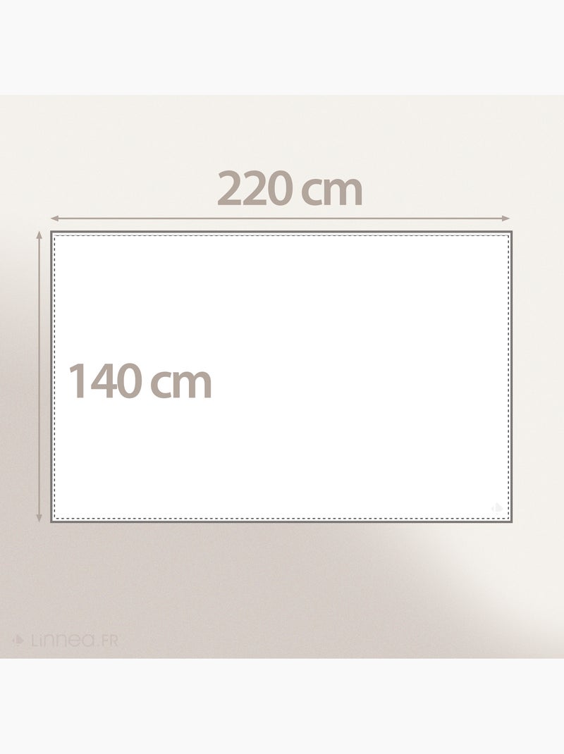 Nappe de table antitaches BLOOM BLOOM Beige - Kiabi