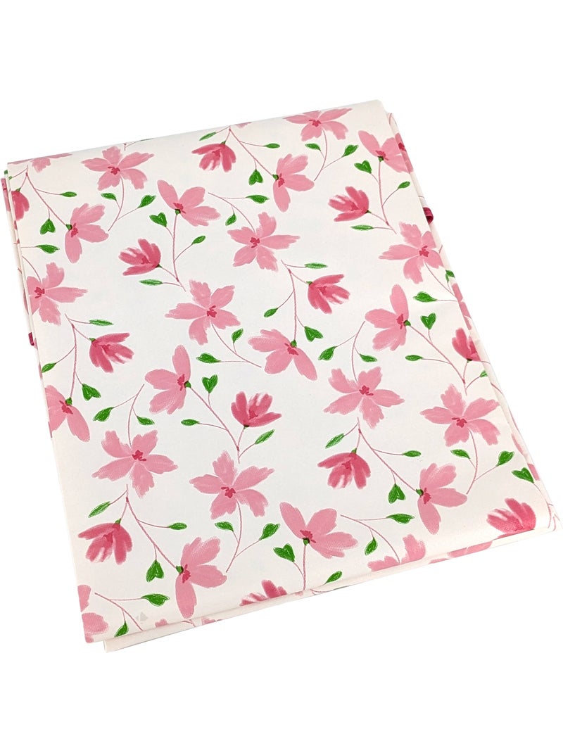 Nappe de table antitaches BLOOM BLOOM Rouge - Kiabi