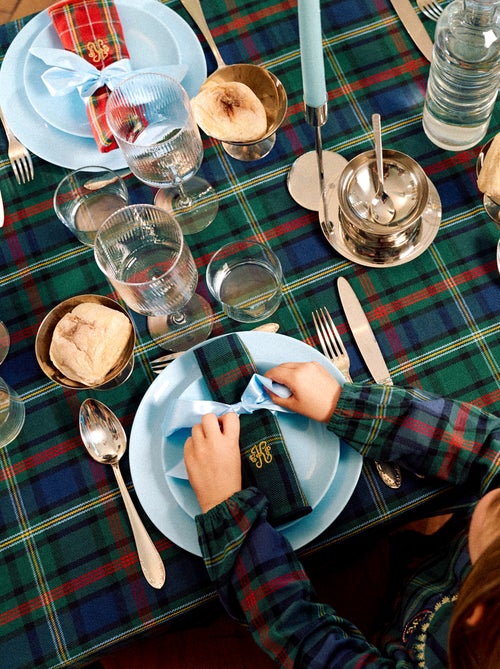 Nappe de table tartan 'Kiabi & Catherine Painvin' en coton 150x250 cm - Kiabi