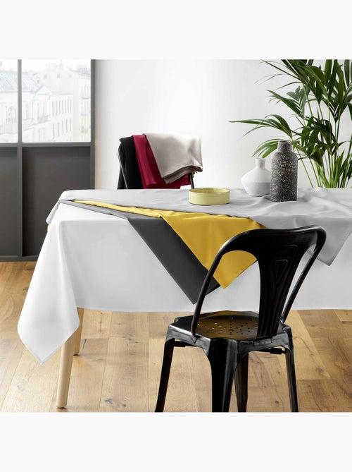 Nappe de Table XXL 140 x 300 cm – Polyester Uni – Teinte - Kiabi