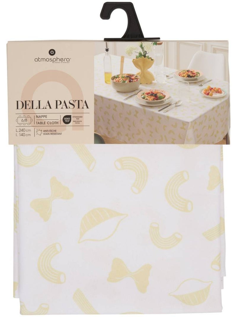Nappe Della pasta imprimé pates DELLA PASTA Jaune - Kiabi