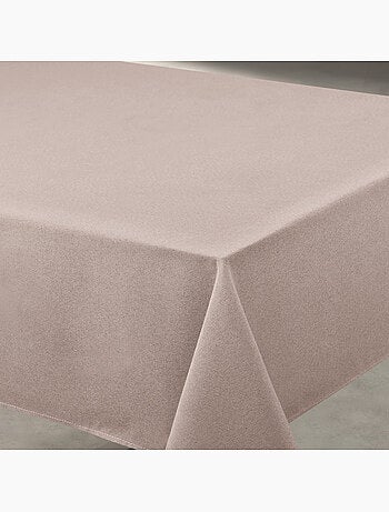 Nappe déperlante anti-taches - effet lin