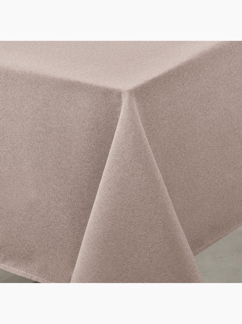 Nappe déperlante anti-taches  - effet lin Taupe - Kiabi