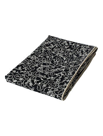 Nappe déperlante en voile de coton imprimée fleurs