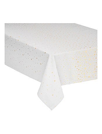 Nappe design étoiles de Noël