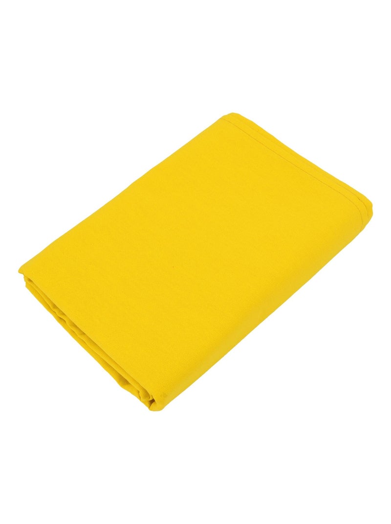 Nappe DIABOLO traité téflon Rectangulaire Jaune moutarde - Kiabi
