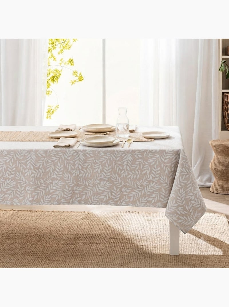 Nappe effet lin Collection Naia Beige - Kiabi