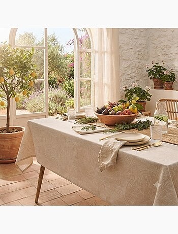 Nappe effet lin Lorenza