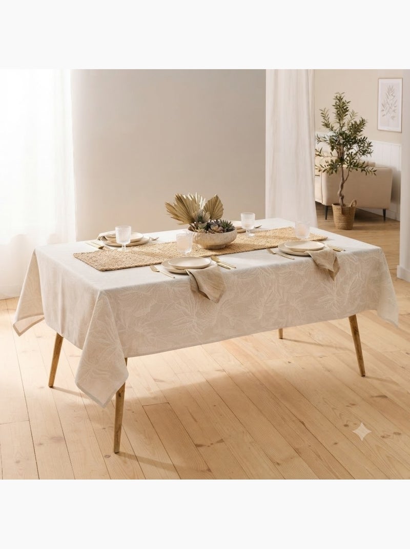Nappe effet lin Lorenza Beige - Kiabi