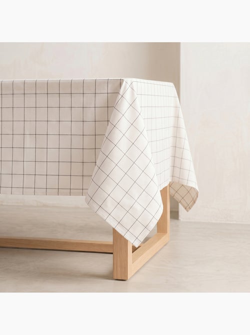 Nappe en coton à carreaux, fil teint en relief - Gamusi. - Kiabi Nappe en coton à carreaux, fil teint en relief - Gamusi. - Kiabi