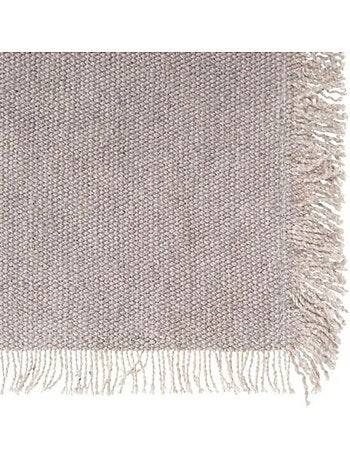 Nappe en coton a franges - chic et élégante
