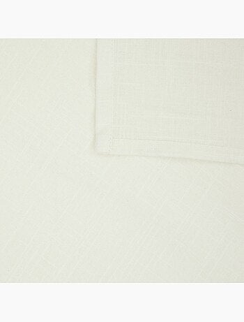 Nappe en coton brodé joy
