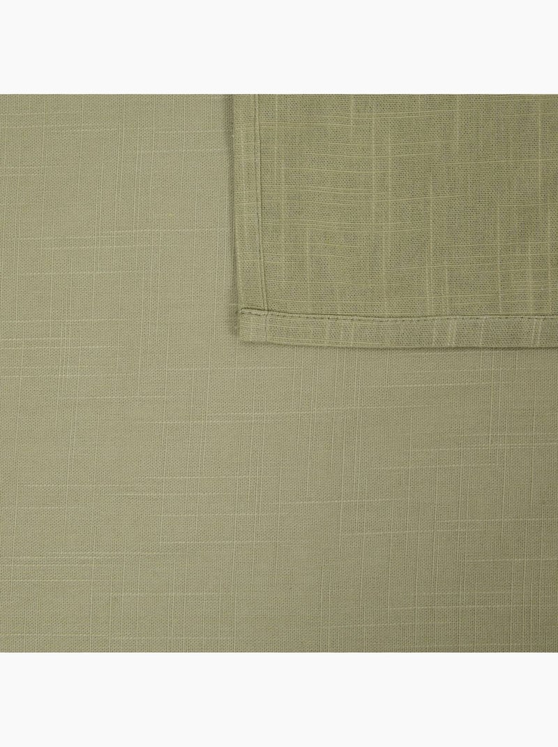 Nappe en coton brodé JOY Kaki - Kiabi