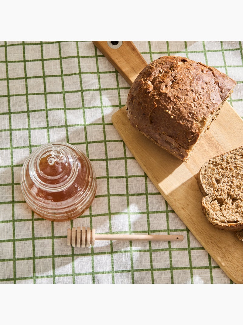 Nappe en coton carreaux traitement hydrofuge Vert - Kiabi